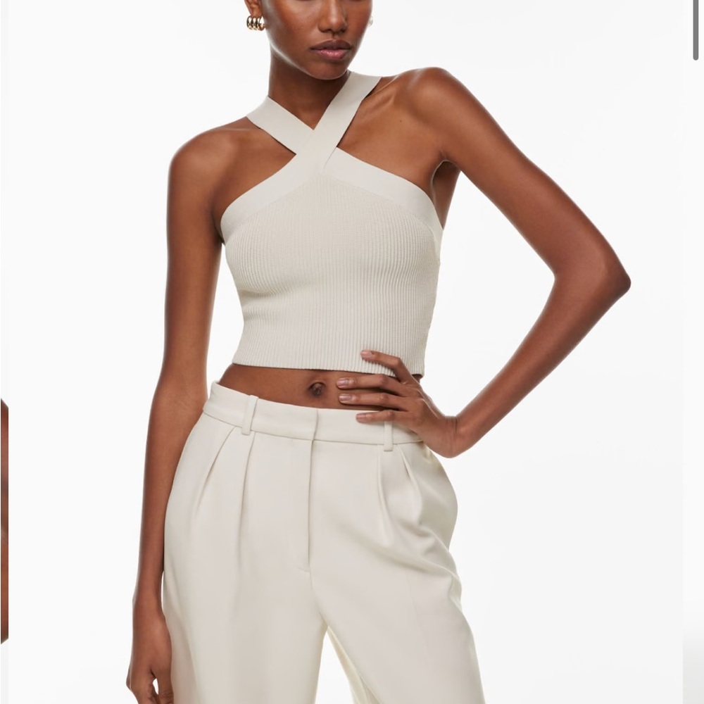 aritzia babaton sculpt knit tank